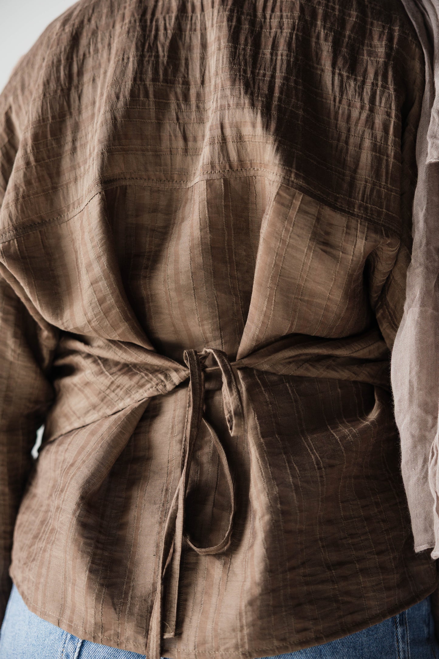 Mocha blouse
