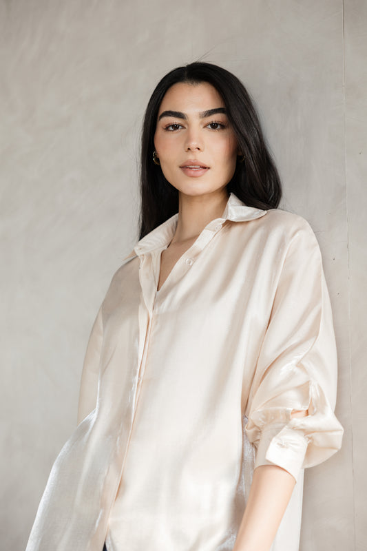 Soft Blouse in beige