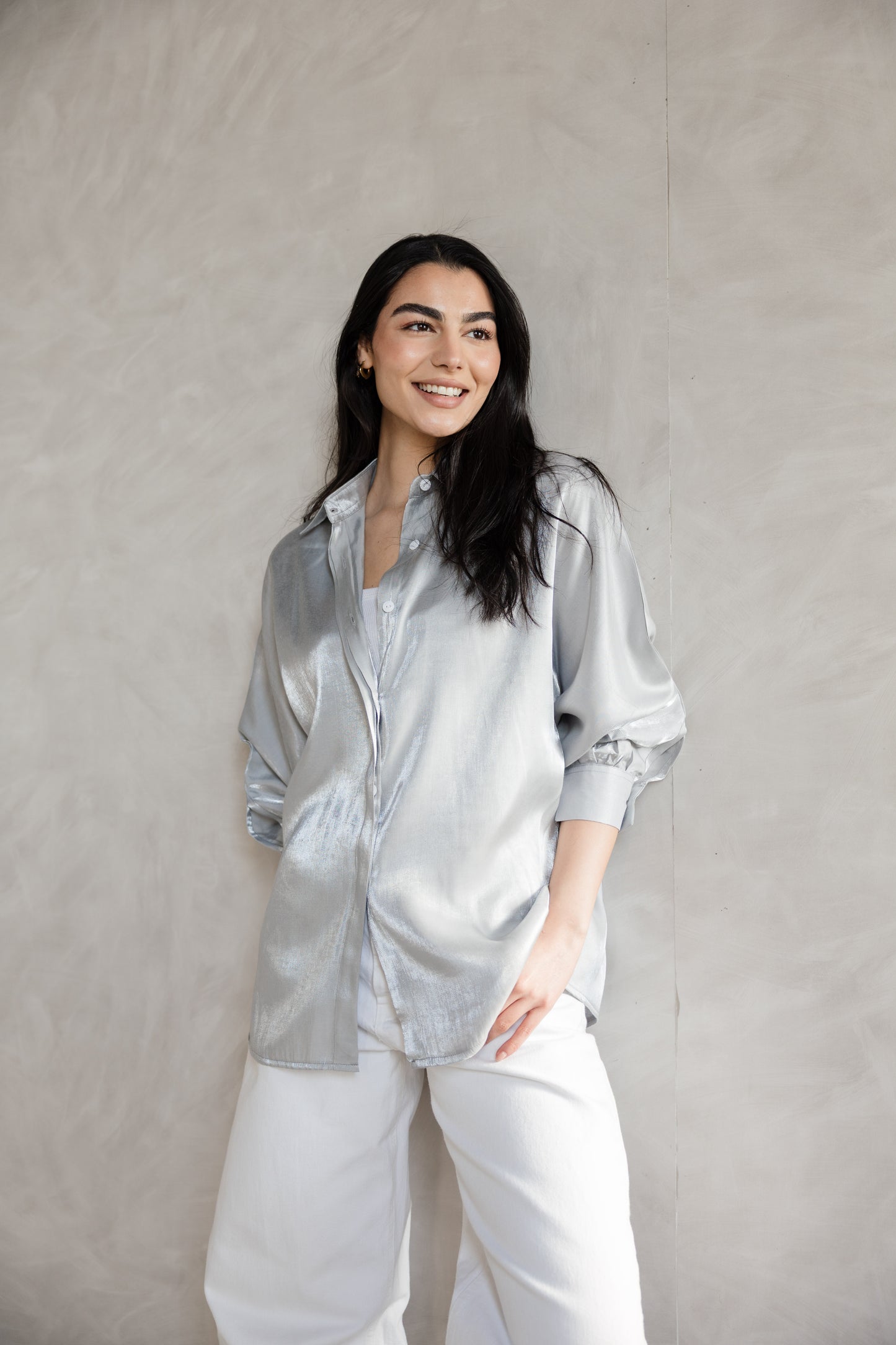 Soft Blouse grey
