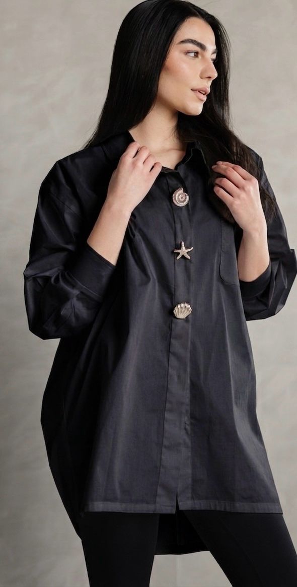 The Summer Essential Chemise In Black