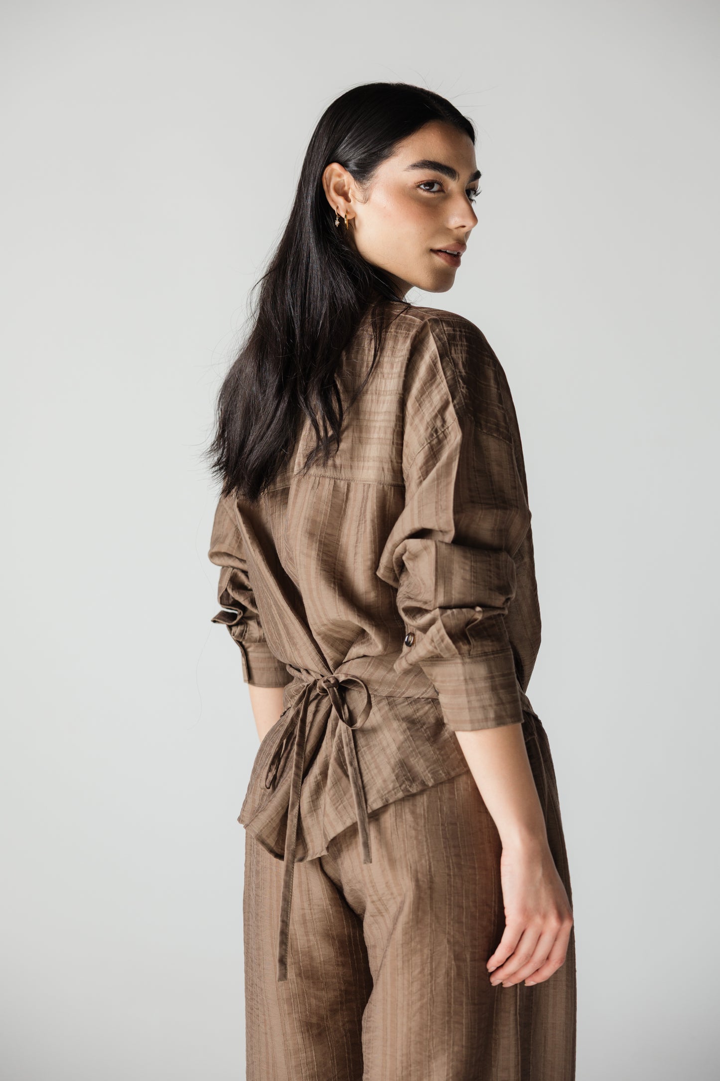 Mocha blouse
