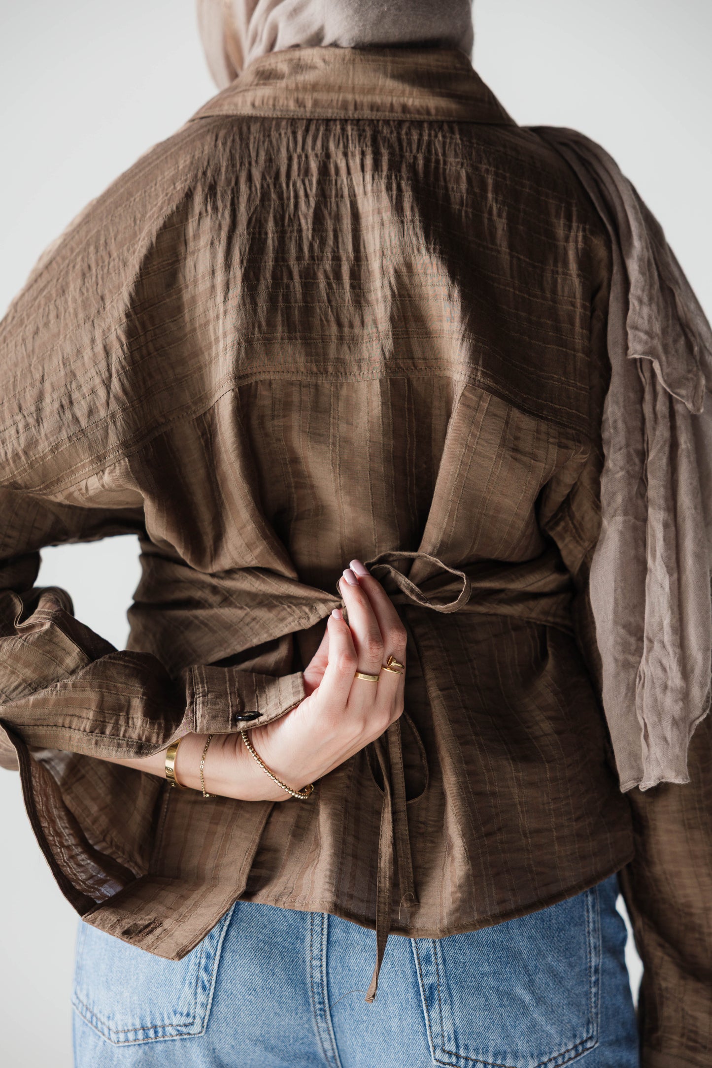 Mocha blouse