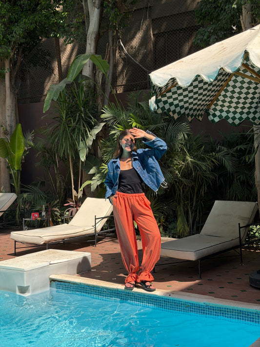 Sunset Tie Pants