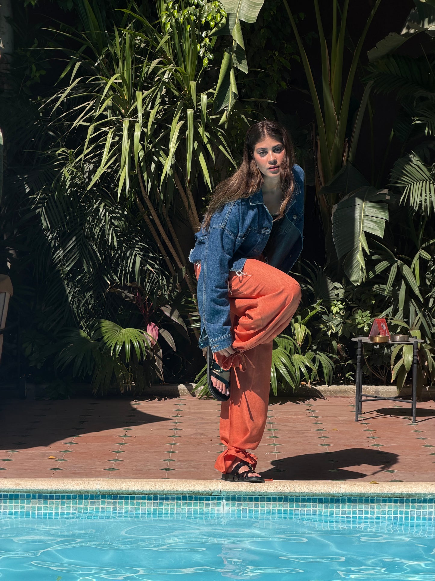 Sunset Tie Pants