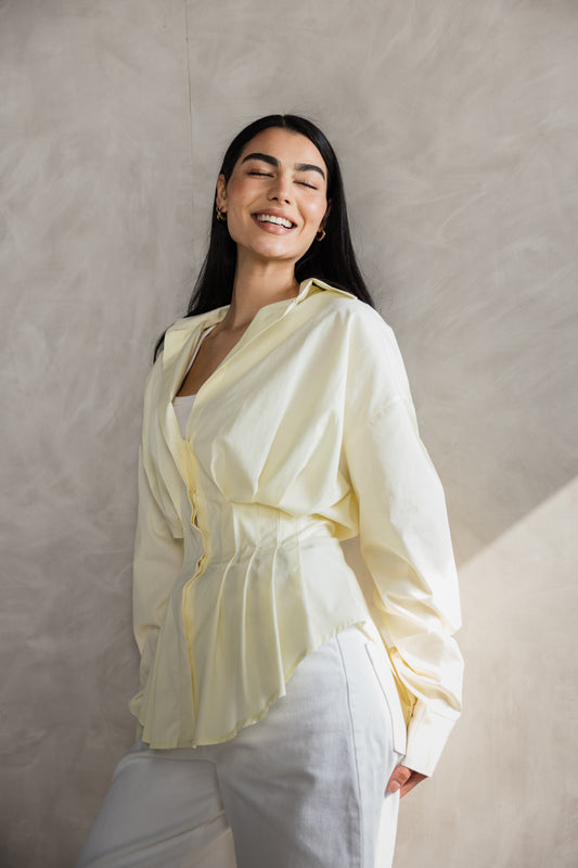 Everyday chemise in Yellow
