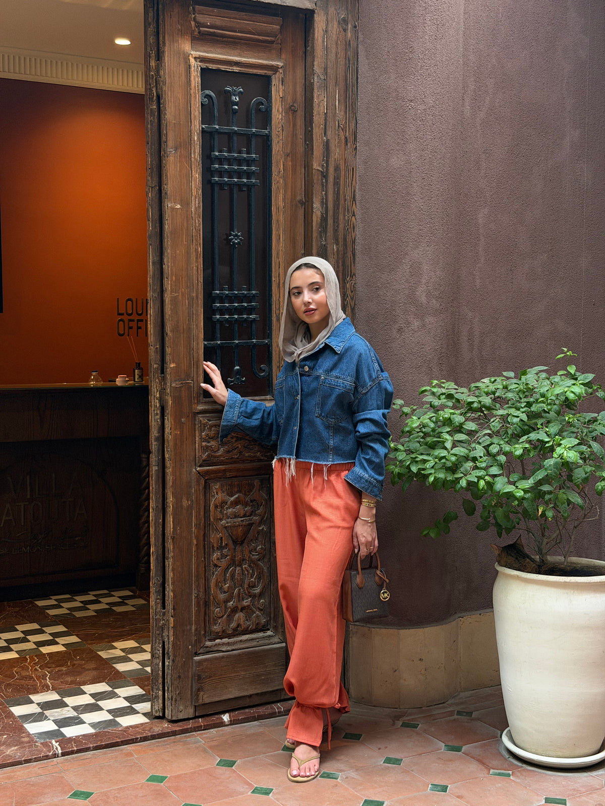 Sunset Tie Pants