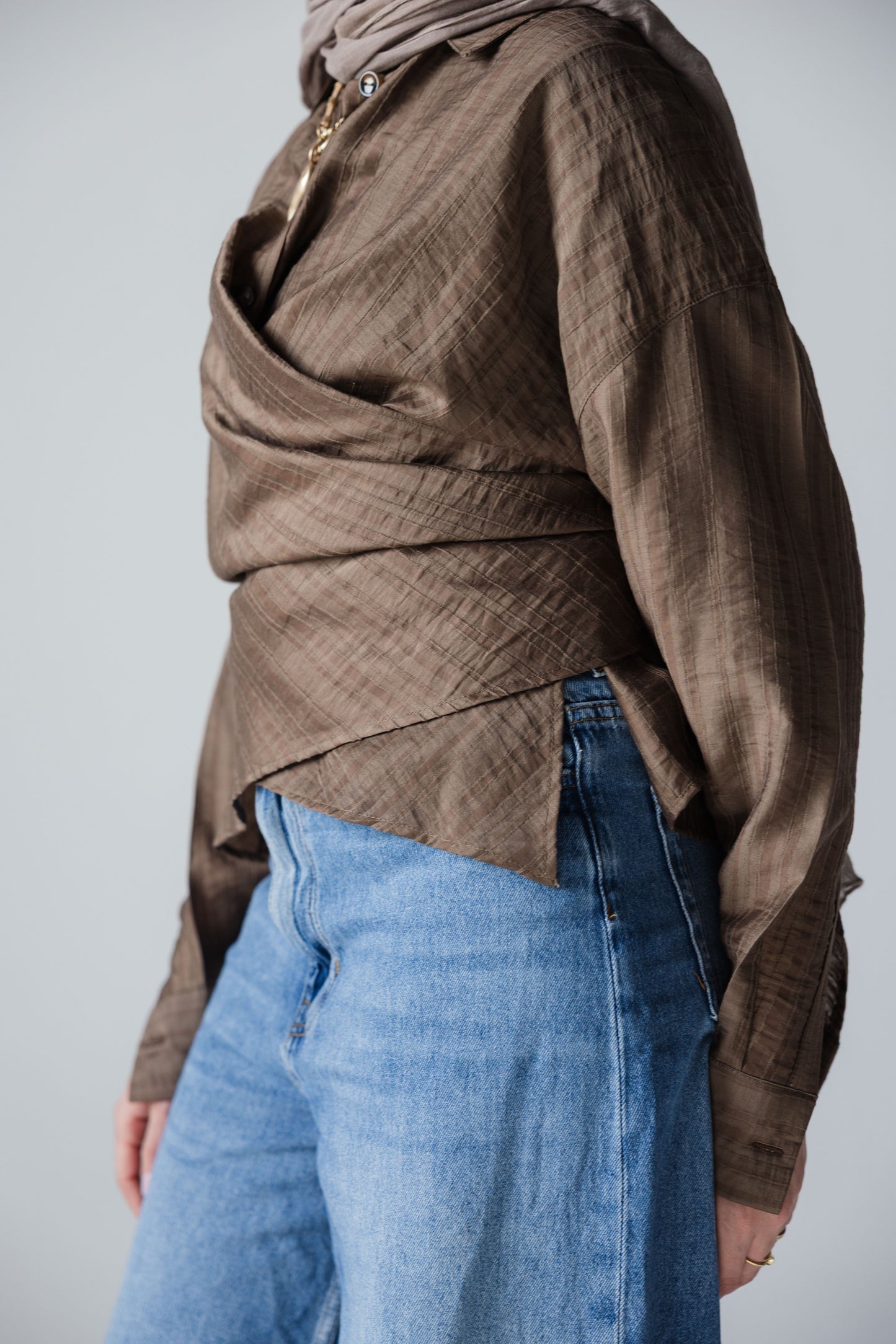 Mocha blouse