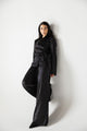 Glowing black striped set