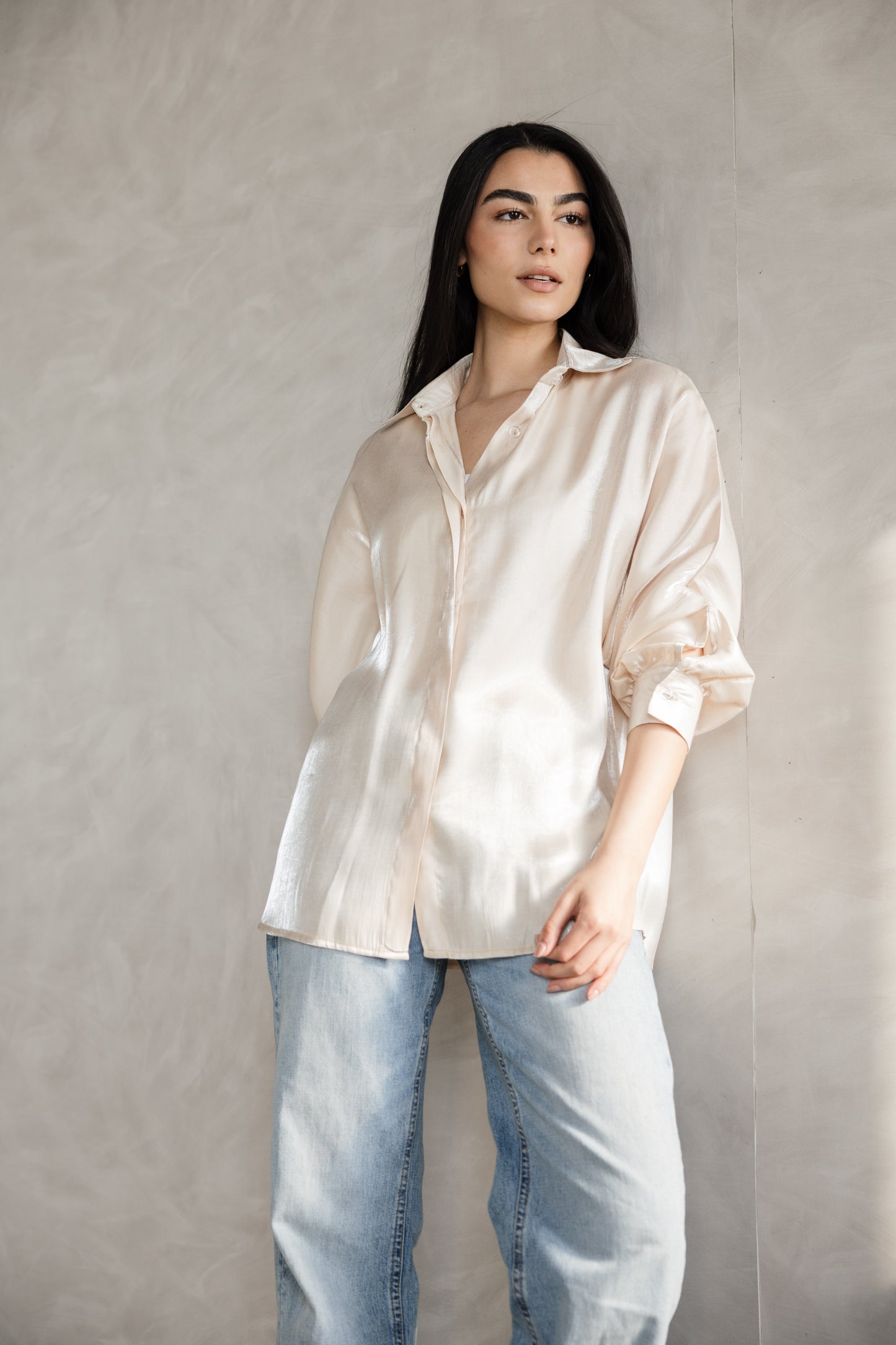 Soft Blouse beige