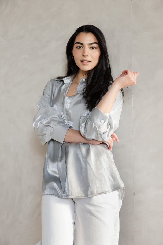 Soft Blouse grey