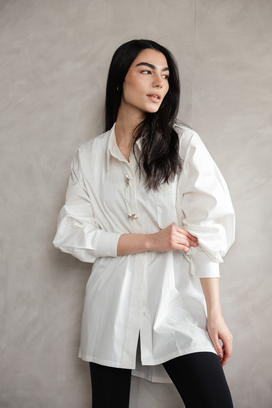 The Summer Essential Chemise In White