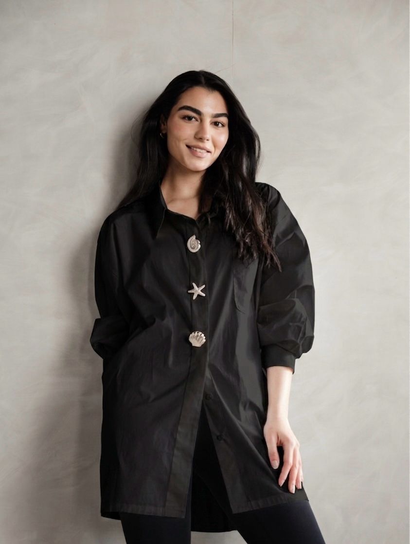 The Summer Essential Chemise In Black