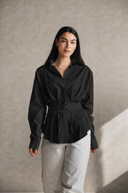 Everyday chemise from MYLIA Black