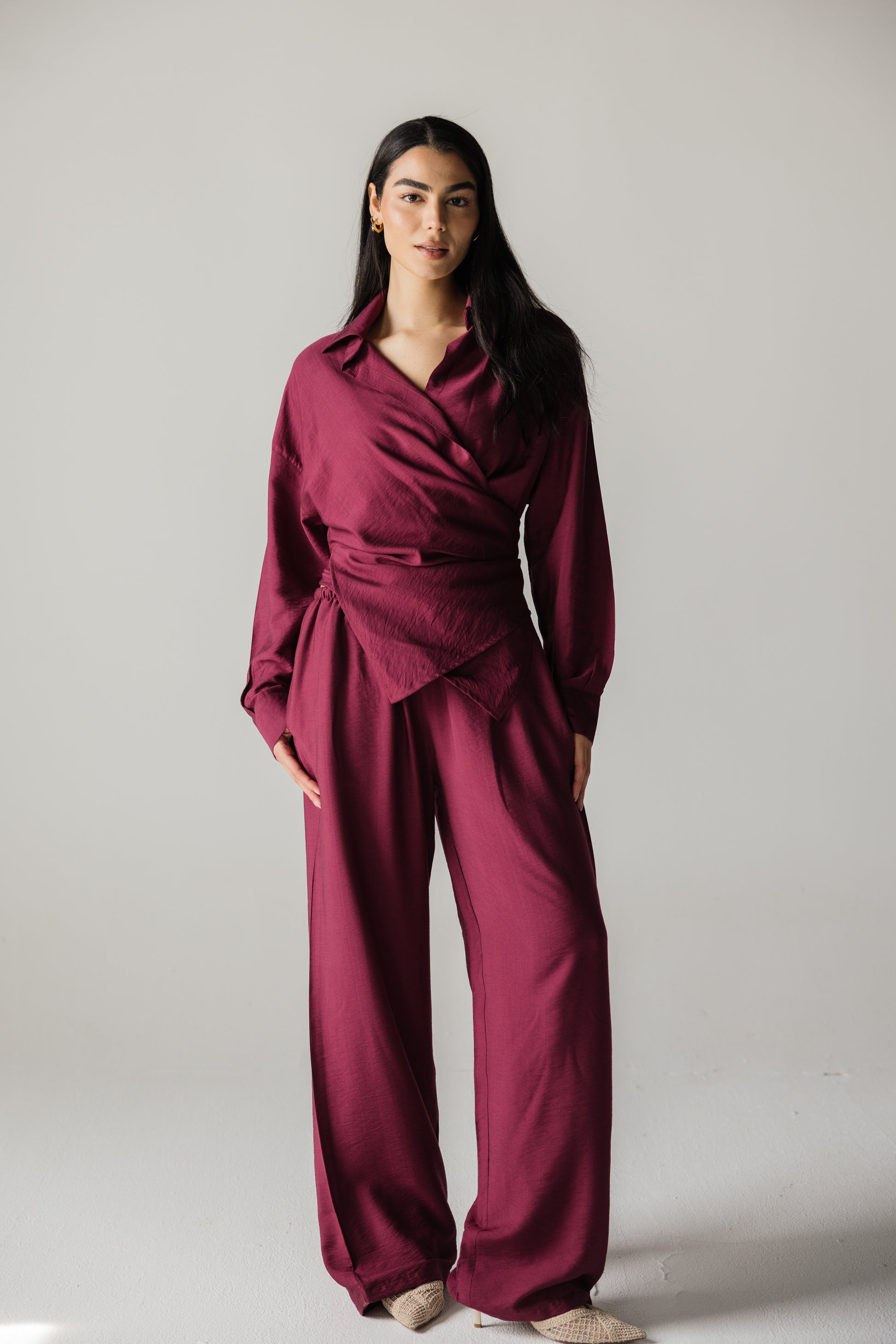 The Everyday Burgundy set