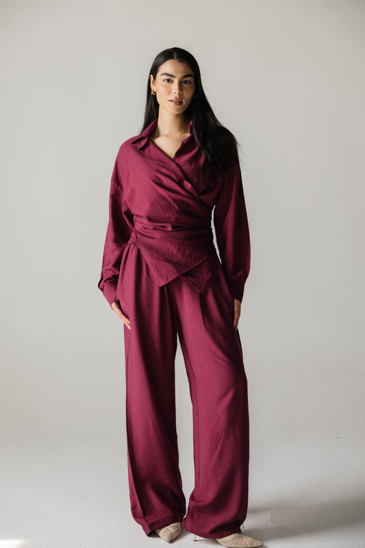 The Everyday Burgundy set